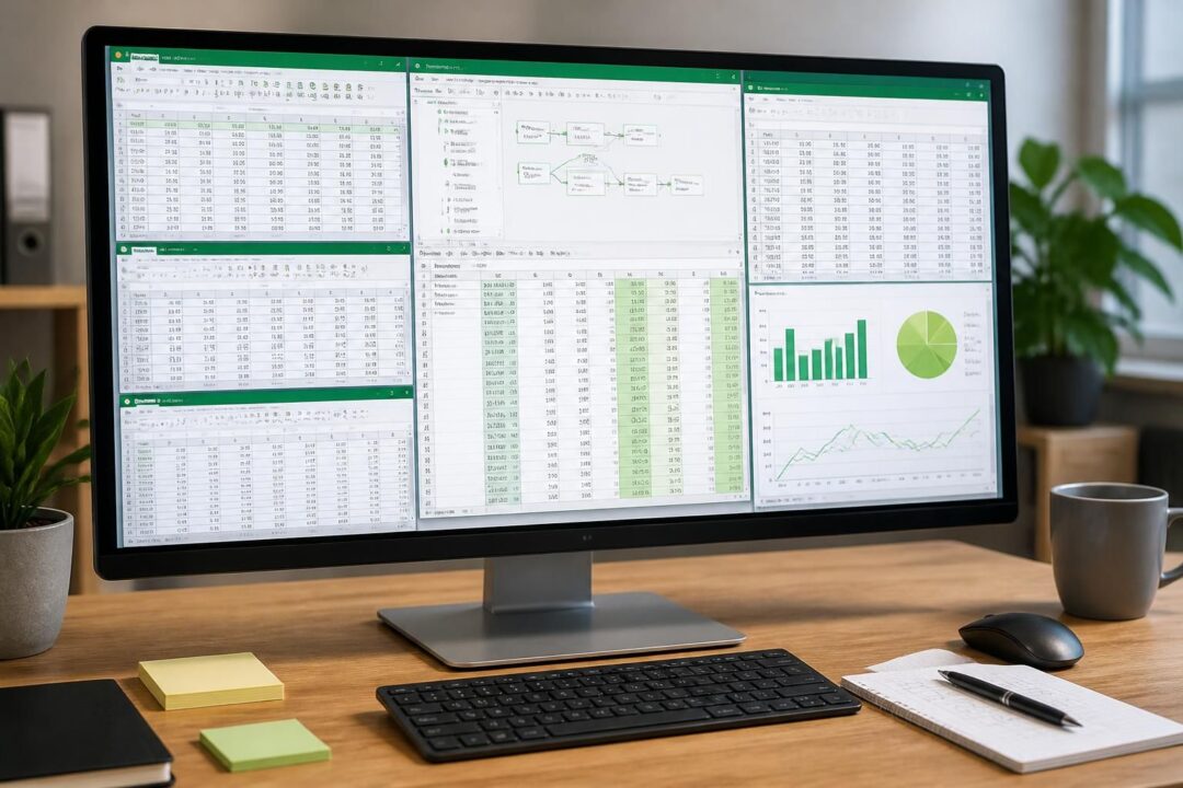 lernen sie, wie sie mehrere excel-tabellen einfach mit power query und sverweis zusammenführen können. optimieren sie ihre datenverwaltung effizient und zeitsparend.