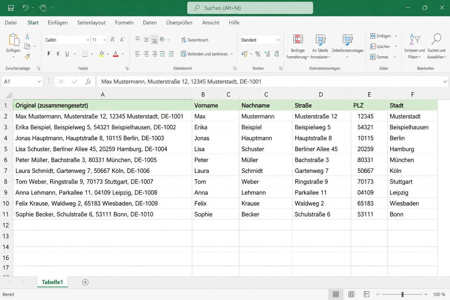 erfahren sie, wie sie in excel spalten und zeilen trennen, um daten sauber und übersichtlich in eigene felder aufzuteilen. schritt-für-schritt anleitung für besseren überblick.