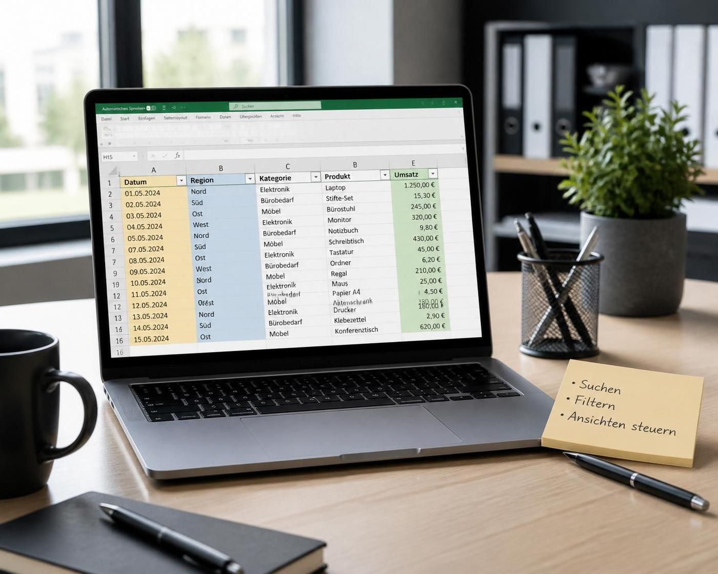 lernen sie, wie sie mit excel effektiv suchen und filtern, um daten gezielt zu finden und ansichten genau zu steuern. optimieren sie ihre tabellenkalkulation und steigern sie ihre produktivität.