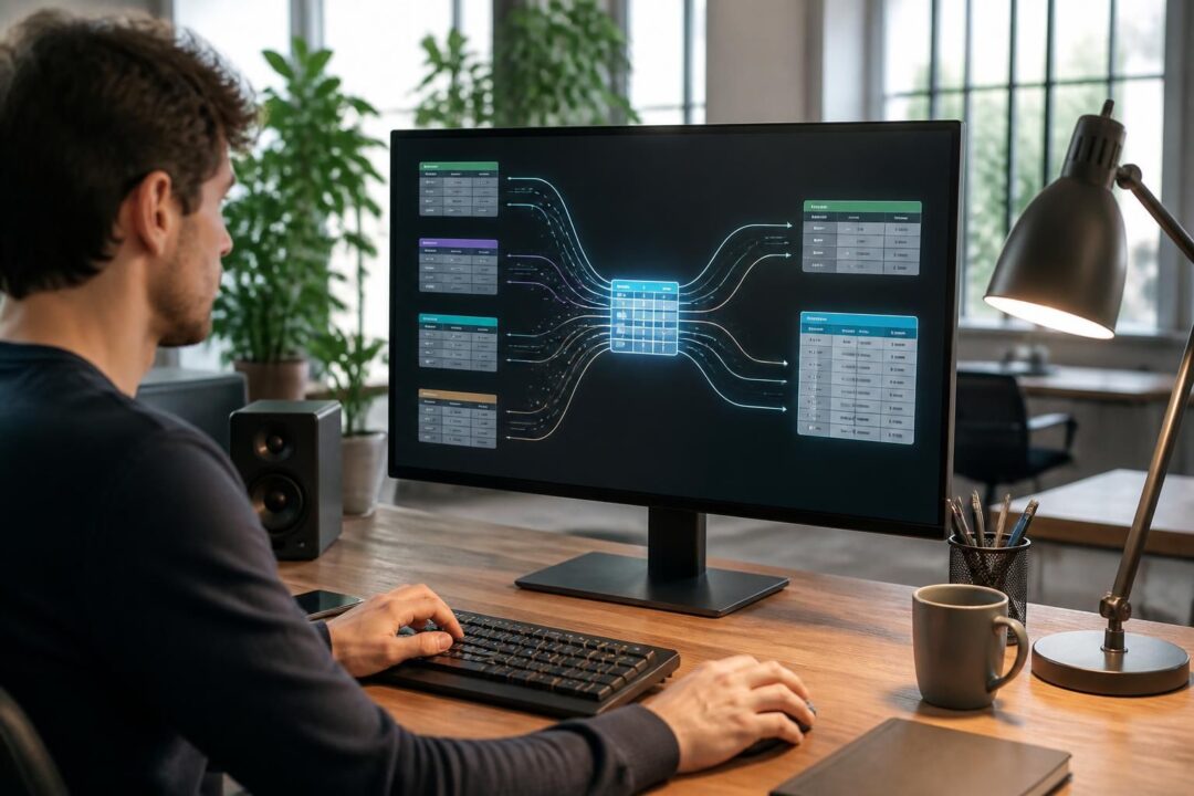 lernen sie mit power query, wie sie daten automatisch zusammenführen und bereinigen können – der perfekte einstieg für anfänger, die ihre datenanalyse effizient verbessern möchten.